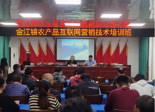 化州市合江鎮(zhèn)舉辦農產品互聯(lián)網(wǎng)銷售與信息系統(tǒng)集成服務培訓班